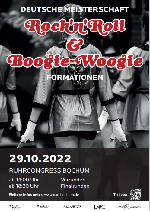 DM Der Rock’n’Roll und Boogie-Woogie Formationen 2022 in Bochum